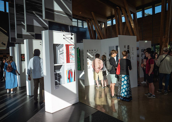 Level 3 Extended Diploma in Art and Design exhibition in HCA hub
