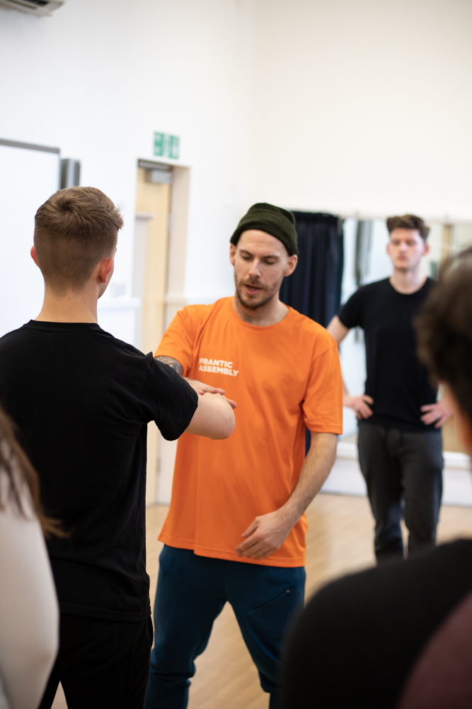 BA Performing Arts students lay the ground for Hay Festival 2019 with a Frantic Assembly masterclass 1