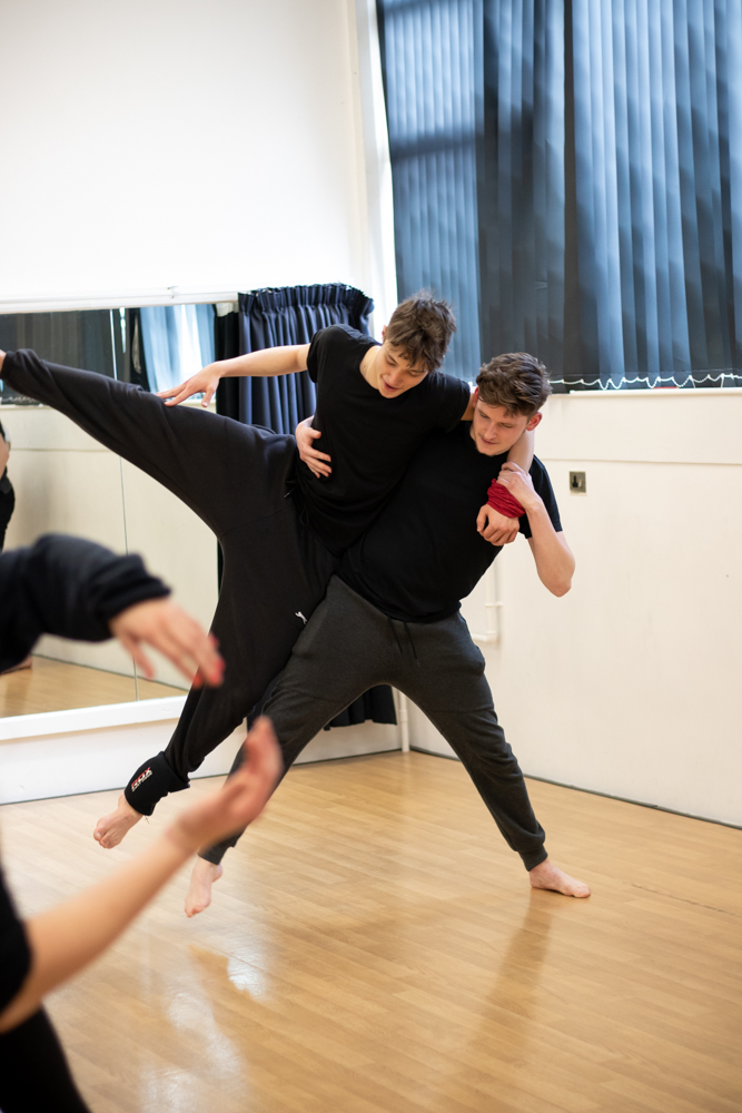 BA Performing Arts students lay the ground for Hay Festival 2019 with a Frantic Assembly masterclass 2